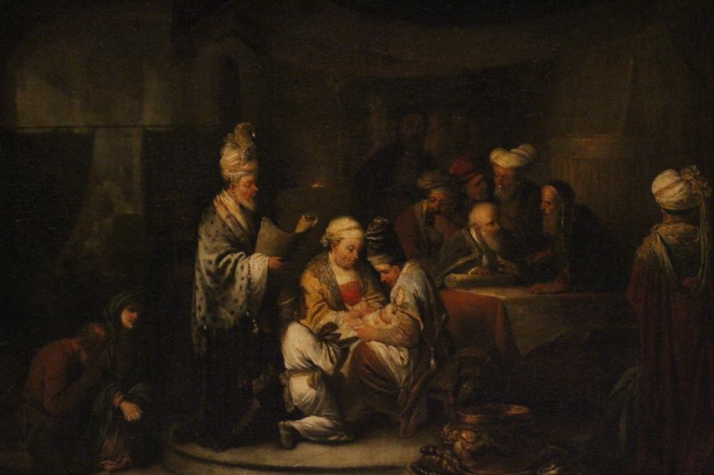 Dietrich - The Circumcision  some time after 1720