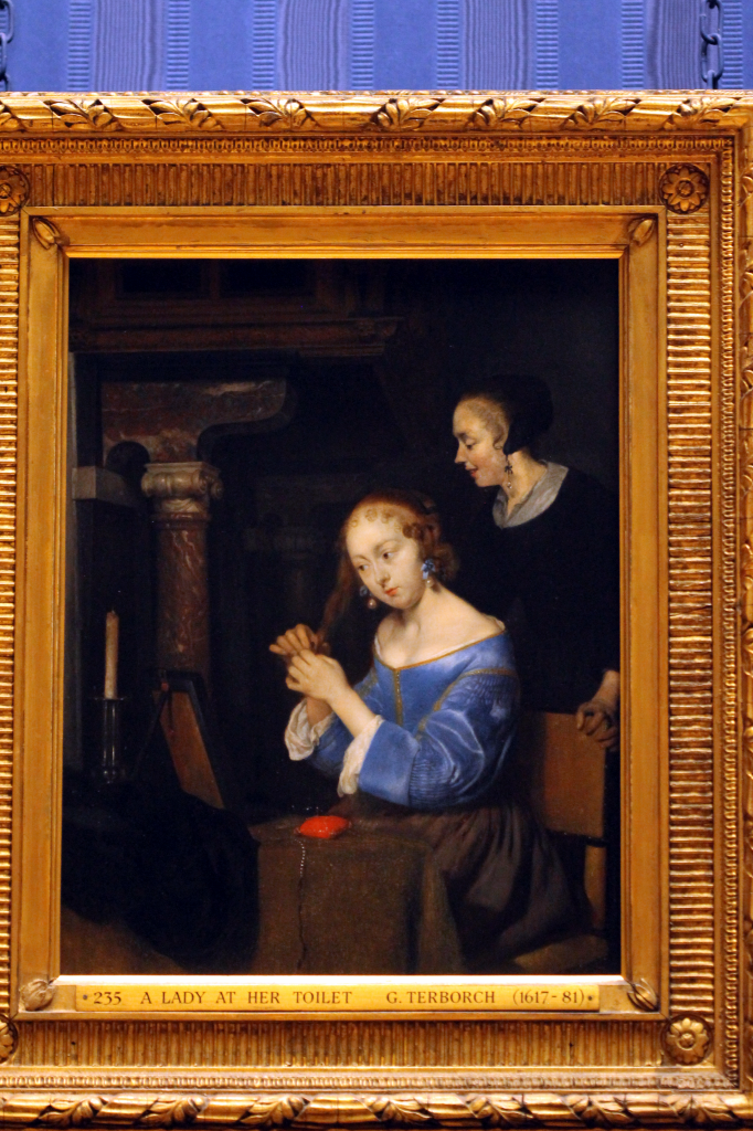 Terborch - A Lady at her Toilet