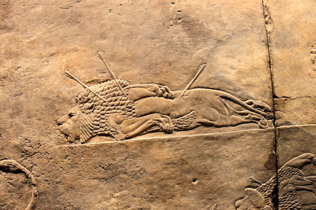 Assyrian Lion Hunt