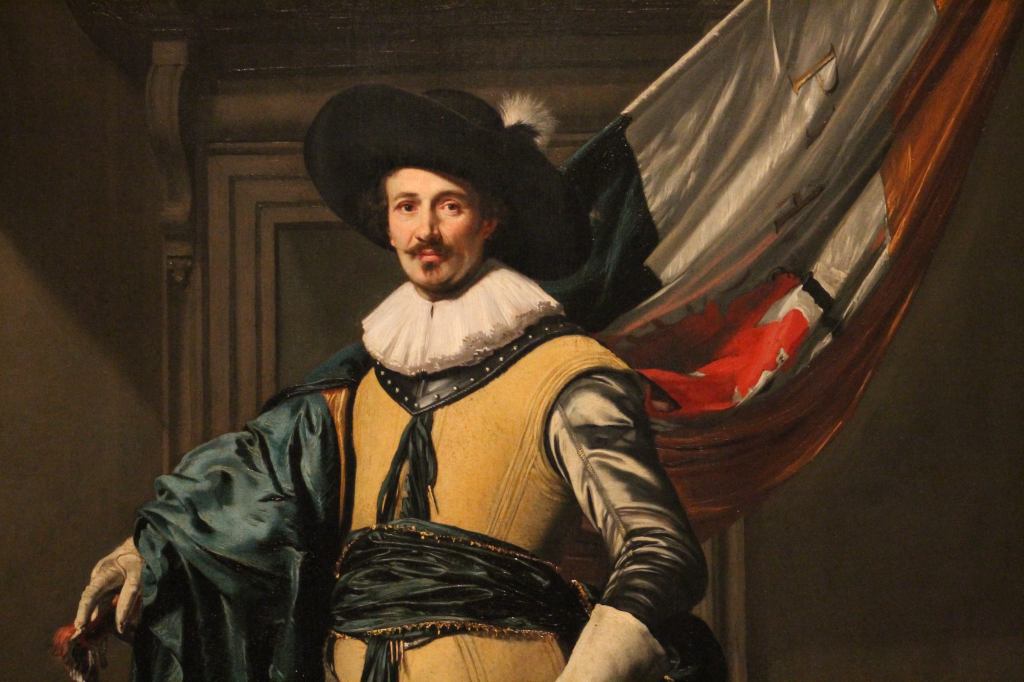 Thomas de Keyser, Portrait of Loef Vredericx (1590-1668) as an Ensign, 1626 