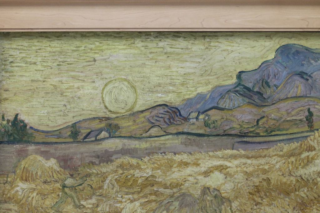 Van Gogh Wheat Field in Yellow 