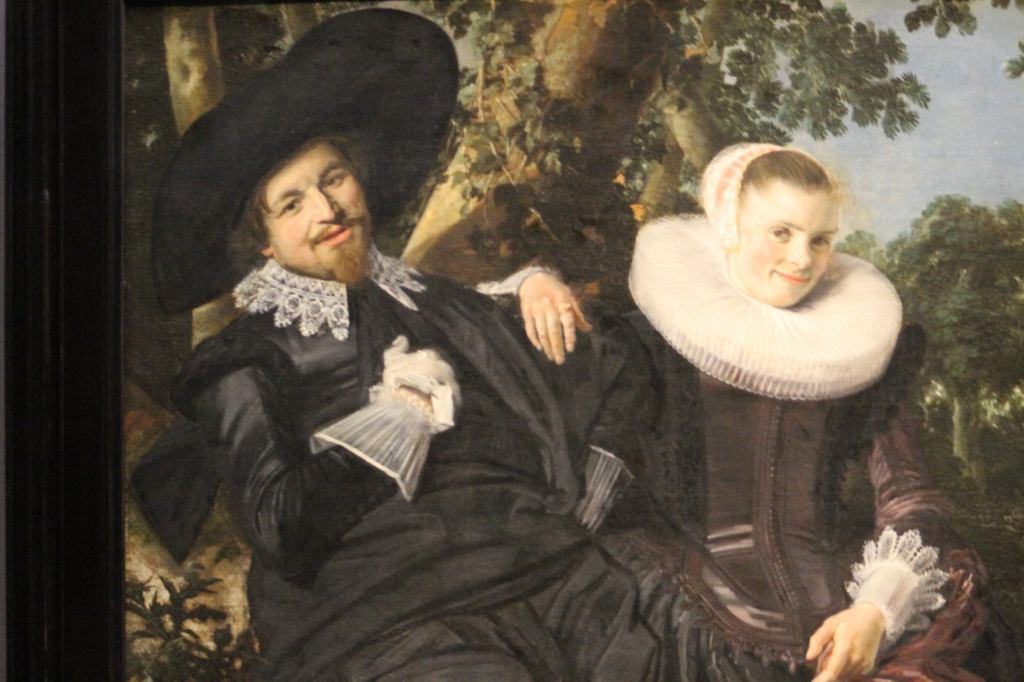 Frans Hals Wedding portrait of Isaac Abrahamsz Massa and Beatrix van der Laan