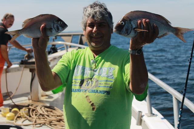 Porgies in Hand