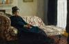 Claude Monet - Meditation, Mrs. Monet Sitting on a Sofa (1870-1871).jpg - 