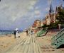 Claude Monet - The Beach at Trouville (1870).jpg - 