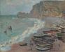 Claude Monet - Beach at Étretat (1883).jpg - 
