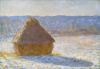 Claude Monet - Haystack in the Morning, Snow Effect (1891).jpg - 